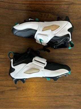 Nike Air Diamond Turf 93 TD Primetime Emerald Football Cleats Men’s 9.5 NWOT